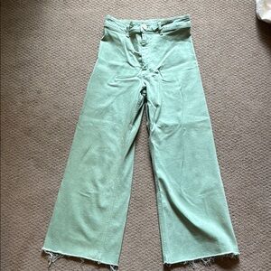 Women’s Zara Green Jeans